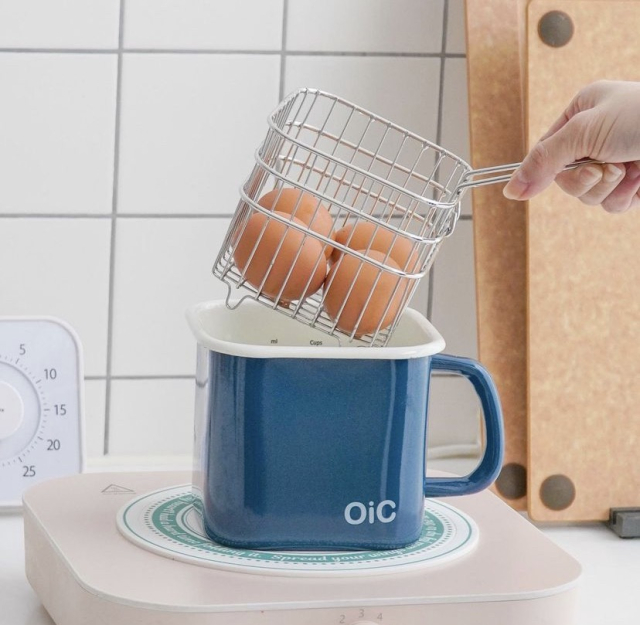 Cốc đa năng dùng chiên ngập dầu, luộc hấp OIC Made in Korea