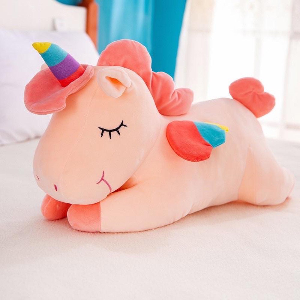 Gối Ôm Hình Thú Cho Bé ( 60cm ) Hình Unicorn