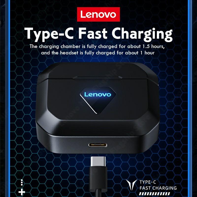 Lenovo GM6 Tai nghe chơi game Bluetooth 5.0 Chất lượng âm thanh HD Giảm tiếng ồn không thấm nước-Hàng chính hãng