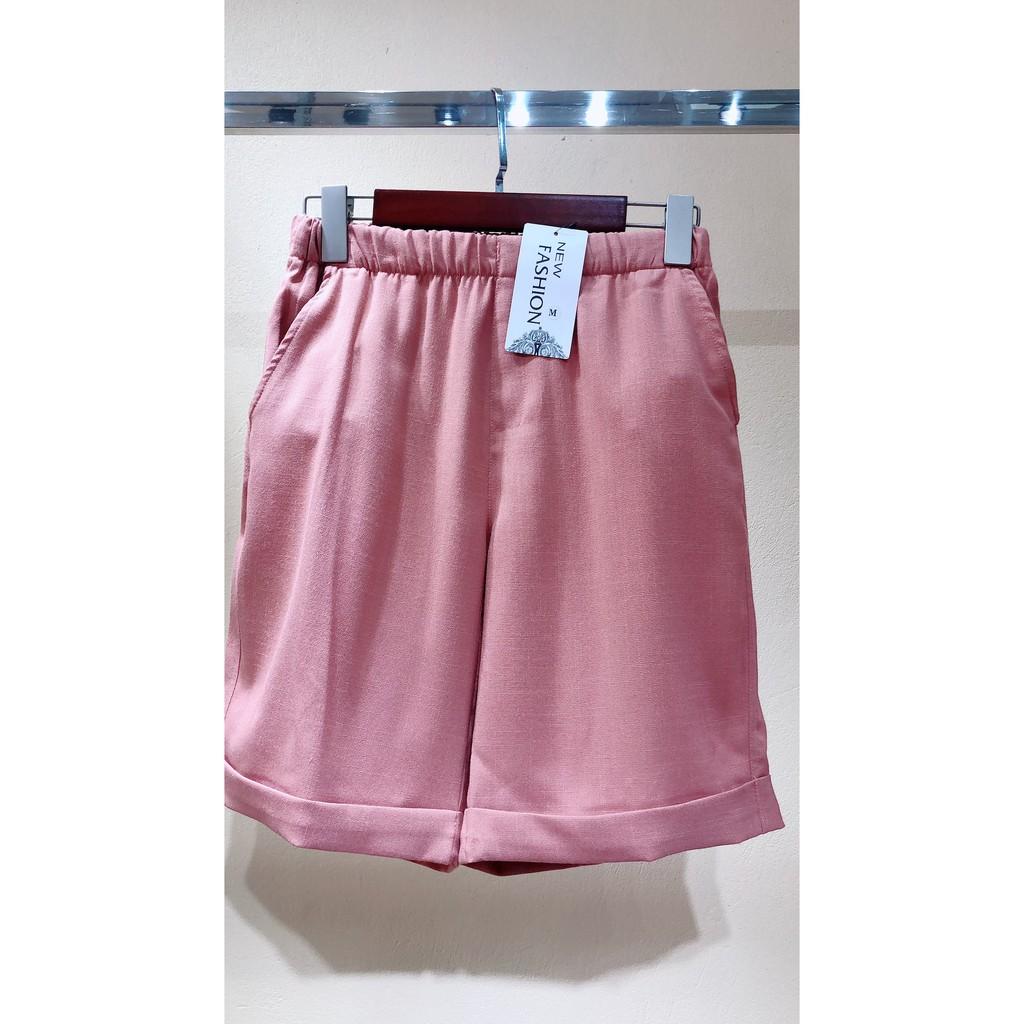 Quần Short Cạp Cao_
