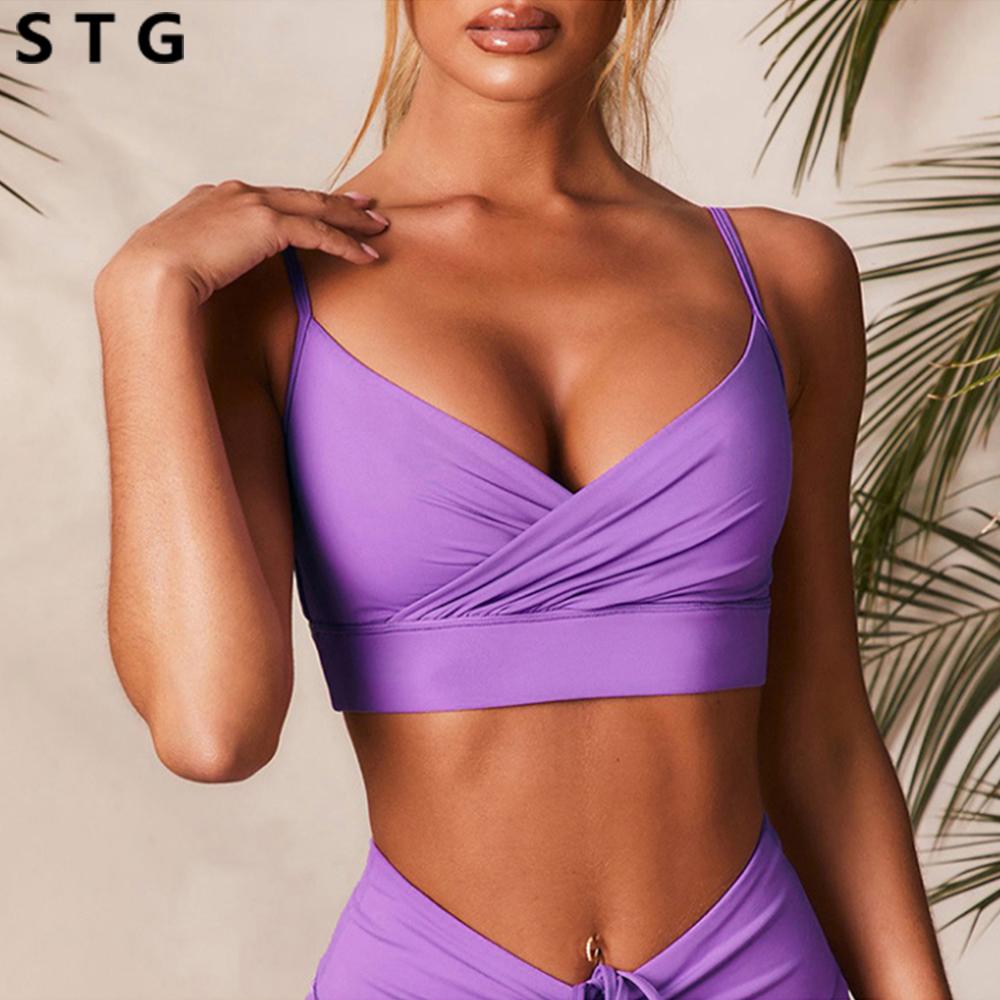 Mới Sexy Áo Băng Áo Ngực Thể Thao Lưng Rỗng Nữ Thể Ngực Chống Sốc Chạy Áo Ngực Yoga Tank Top Với miếng Lót Ngực