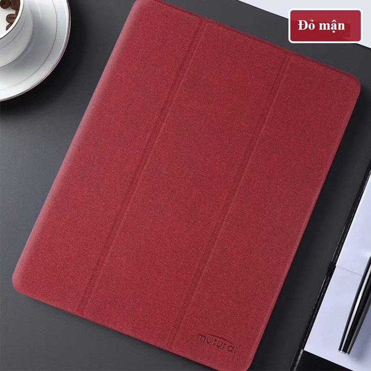 Bao Da Chống Sốc Cho iPad Gen 10, iPad 10 2022 Chính Hãng MUTURAL Design , có ngăn đựng bút, đóng ngắt màn hình khi đóng mở, lưng tản nhiệt chống nóng máy- hàng chính hãng
