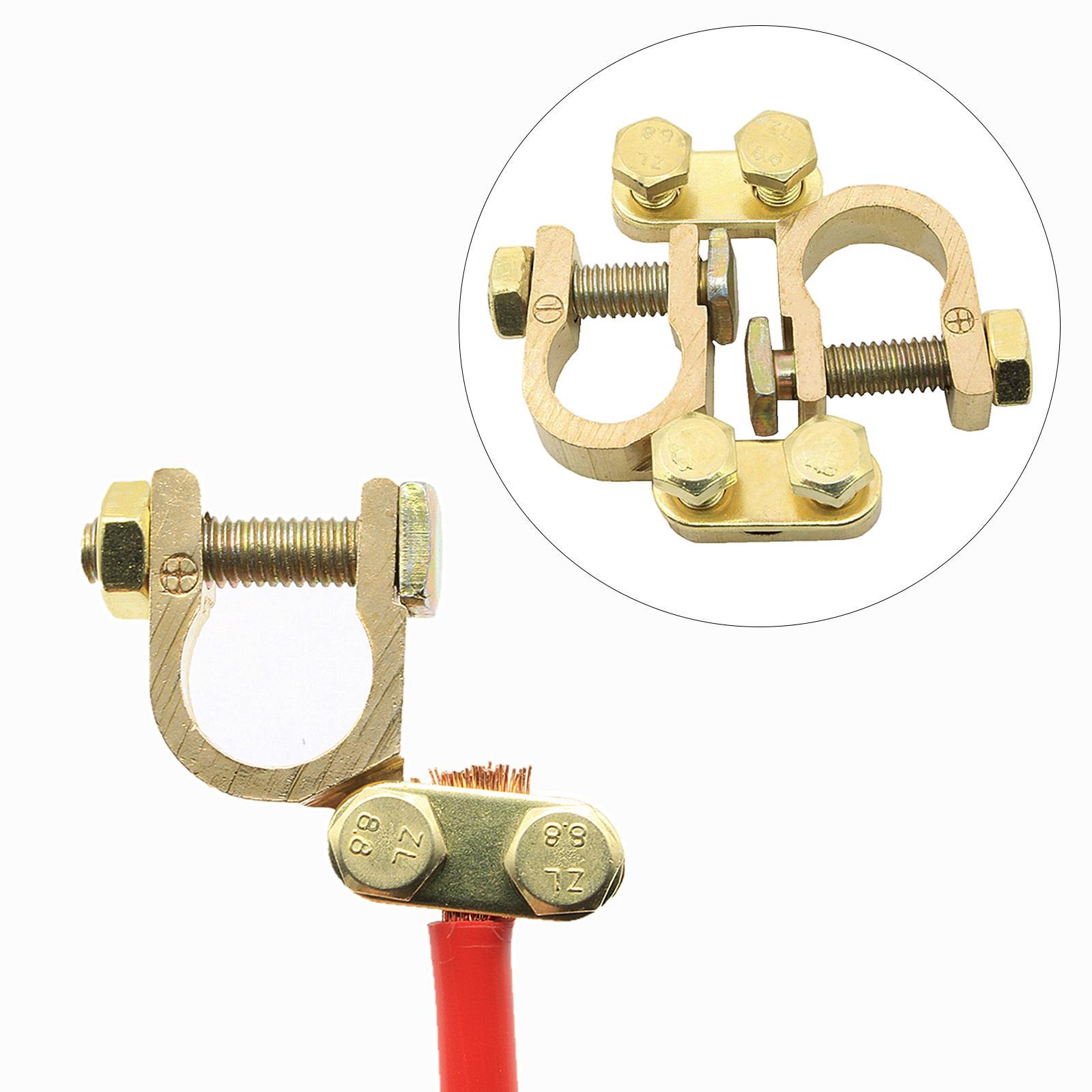 Battery Terminals Connector Clamps Car Battery Clamp Accessory Quick Battery Disconnect for RV