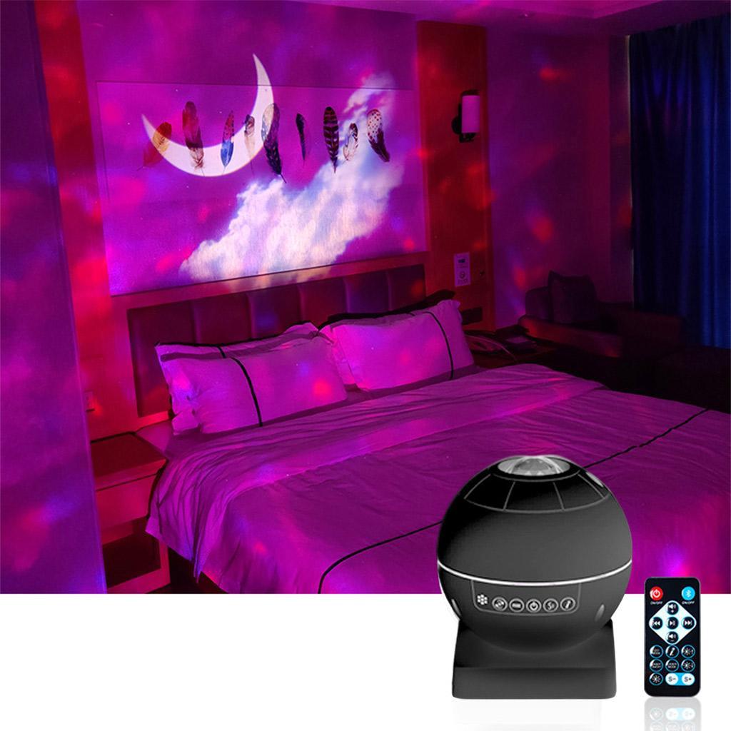 Galaxy Projector Night Light for Bedroom/Party/Home Decor for Kids Black