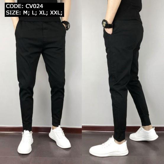 Quần Kaki Nam Kiểu Dáng Hàn Quốc Trẻ Trung Ống Côn Trẻ Trung Cực Dễ Phối Đồ CV024