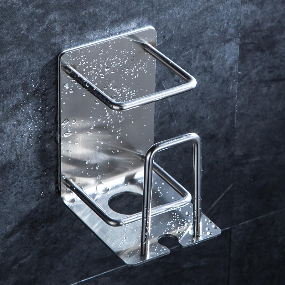Giá đỡ bàn chải đánh răng, kem đánh răng treo tường bằng thép không gỉ chất lượng cao