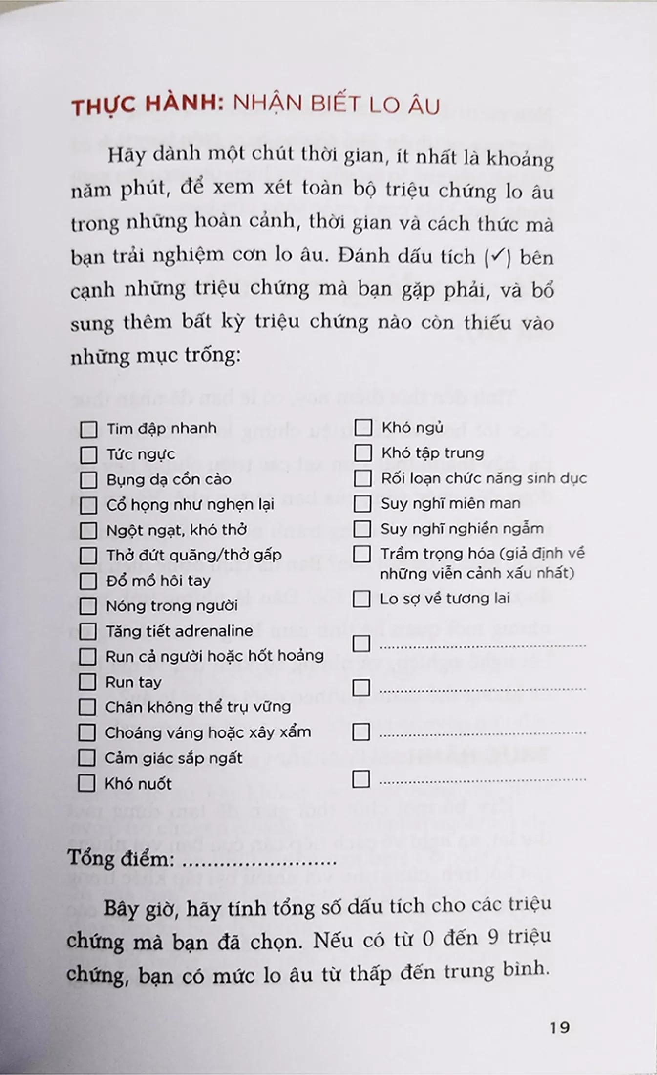 Lo Âu Xã Hội (Tủ Sách Thực Hành Tâm Lý Học Đời Sống)