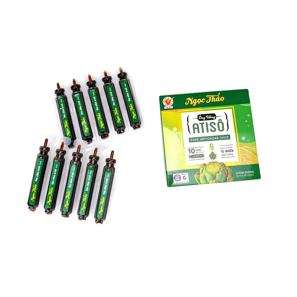 Hộp Cao Atiso uống liền Ngọc Thảo | 10 ống 10ml