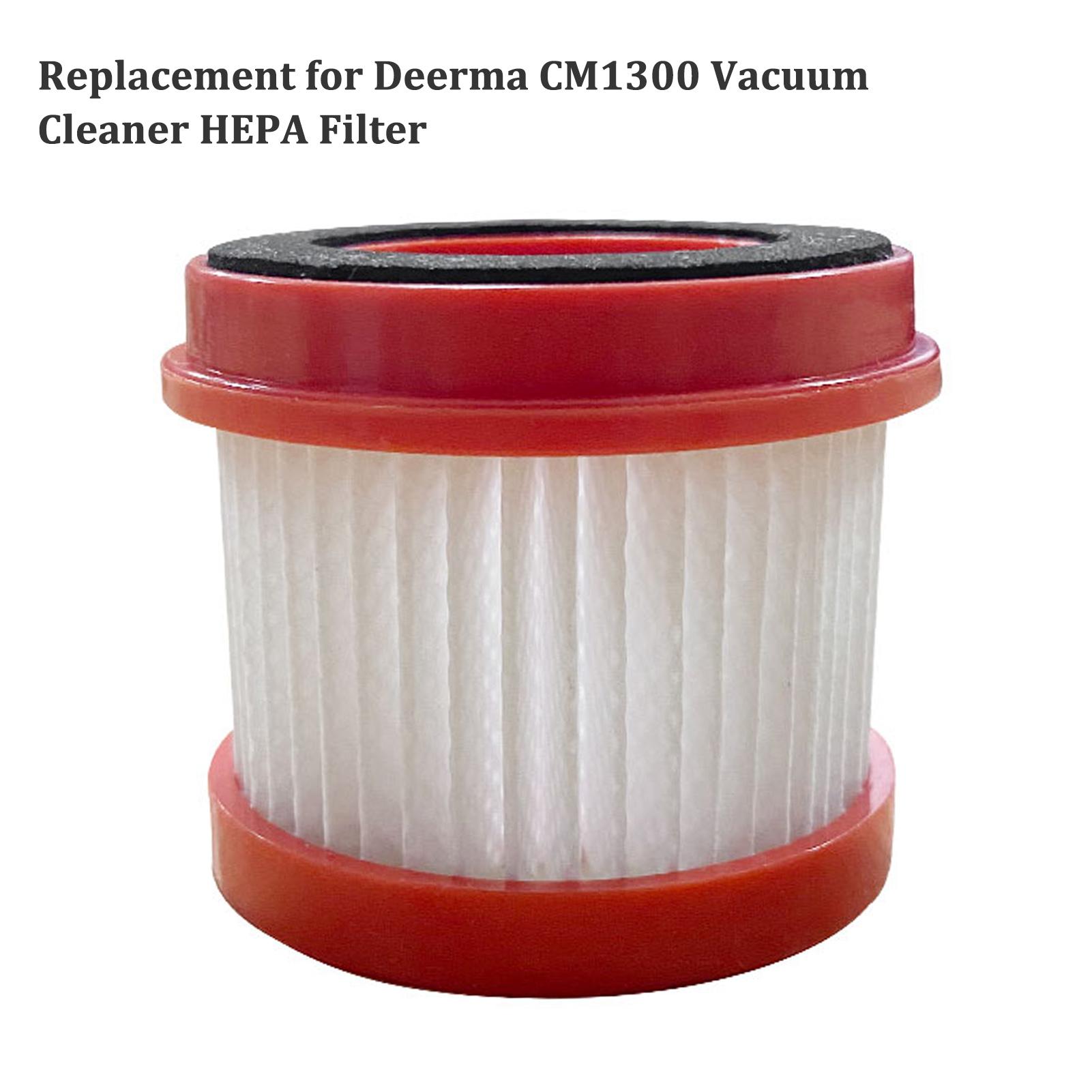 Bộ Lọc Hepa 10 Cái + 1 Cái Thay Thế Bàn Chải Đen Thay Thế Cho Máy Hút Bụi Deerma Cm1300 / Cm1900