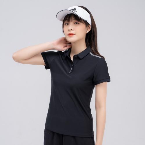 Áo polo nữ YODY phông tay ngắn, cổ bẻ, vải cotton airy cool phong cách thể thao SAN5002