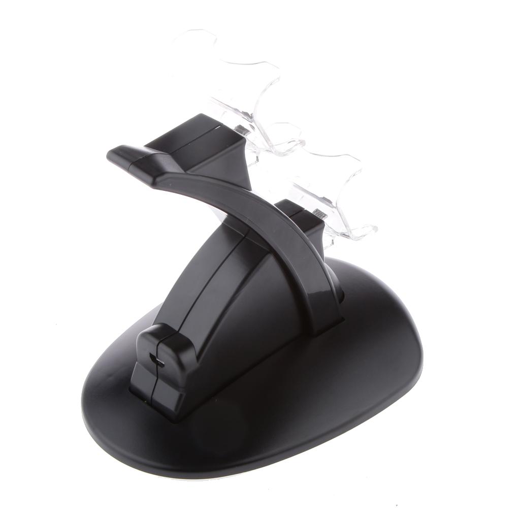 Charger Dock Station Dual USB Fast Charging Stand for PS4 Controller