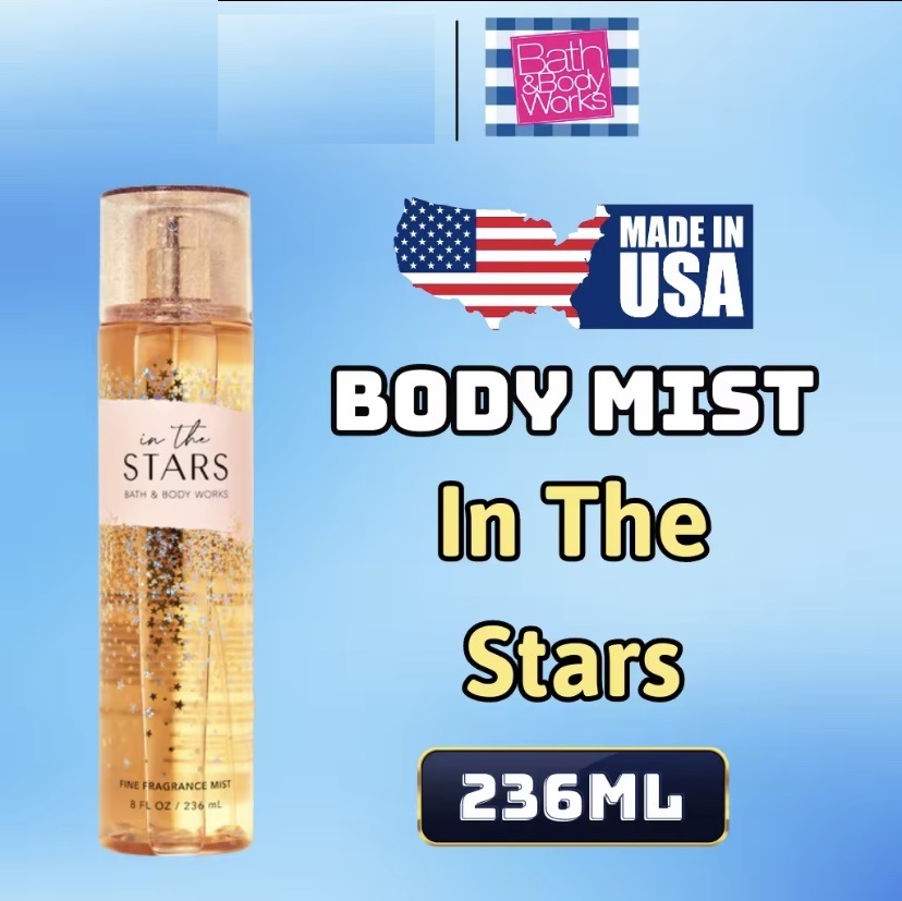 Body Mist In The Stars - Xịt Thơm Bath and Body Work In The Stars 236ml