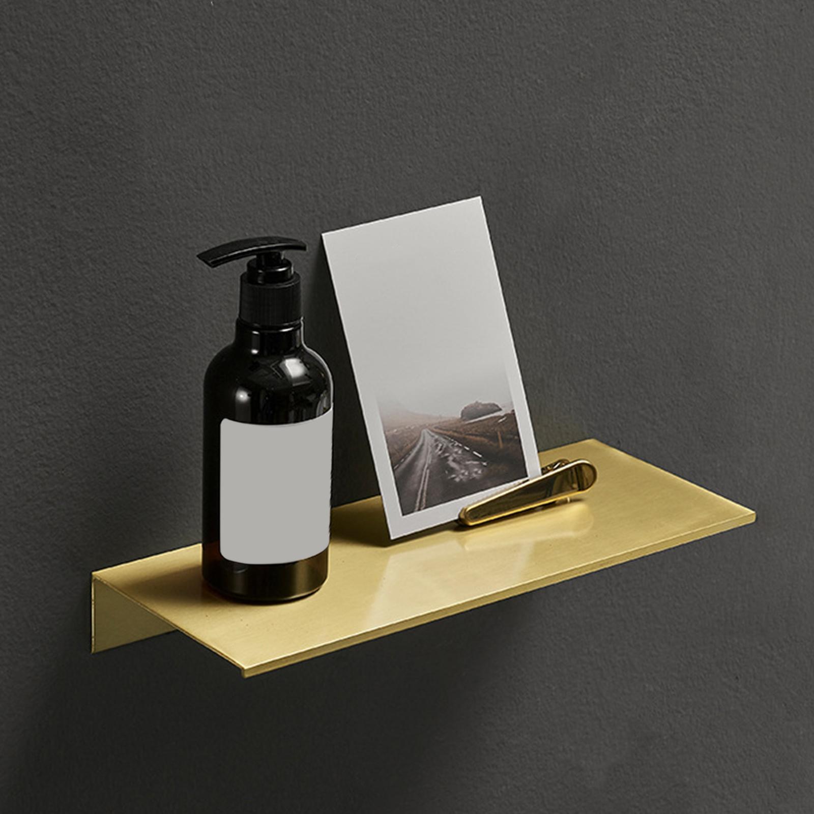 Floating Shelves Wall Mounted Shower Storage Rack for Wall Restaurant Bedroom Garage