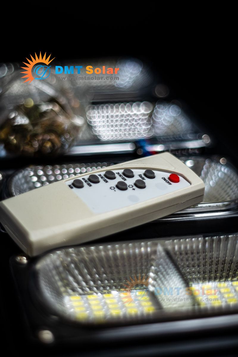 Đèn đường liền thể 120W năng lượng mặt trời DMT-D120PY