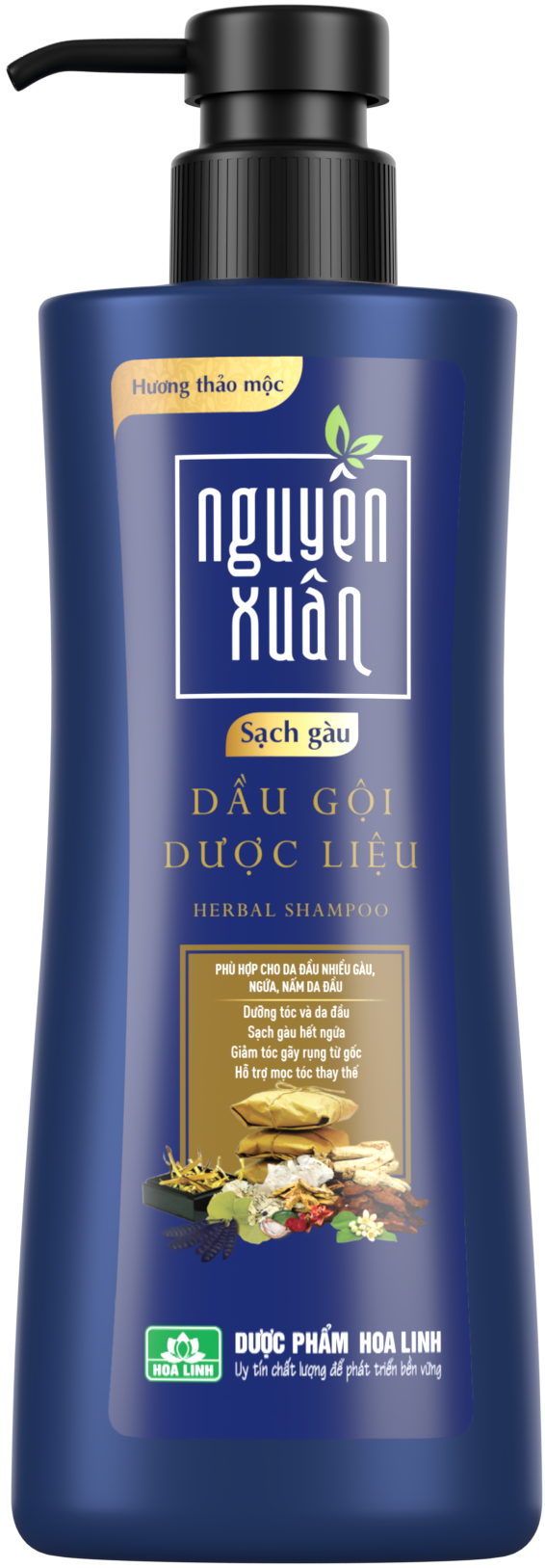 Dầu gội Dược liệu Nguyên Xuân Sạch Gàu 250ml