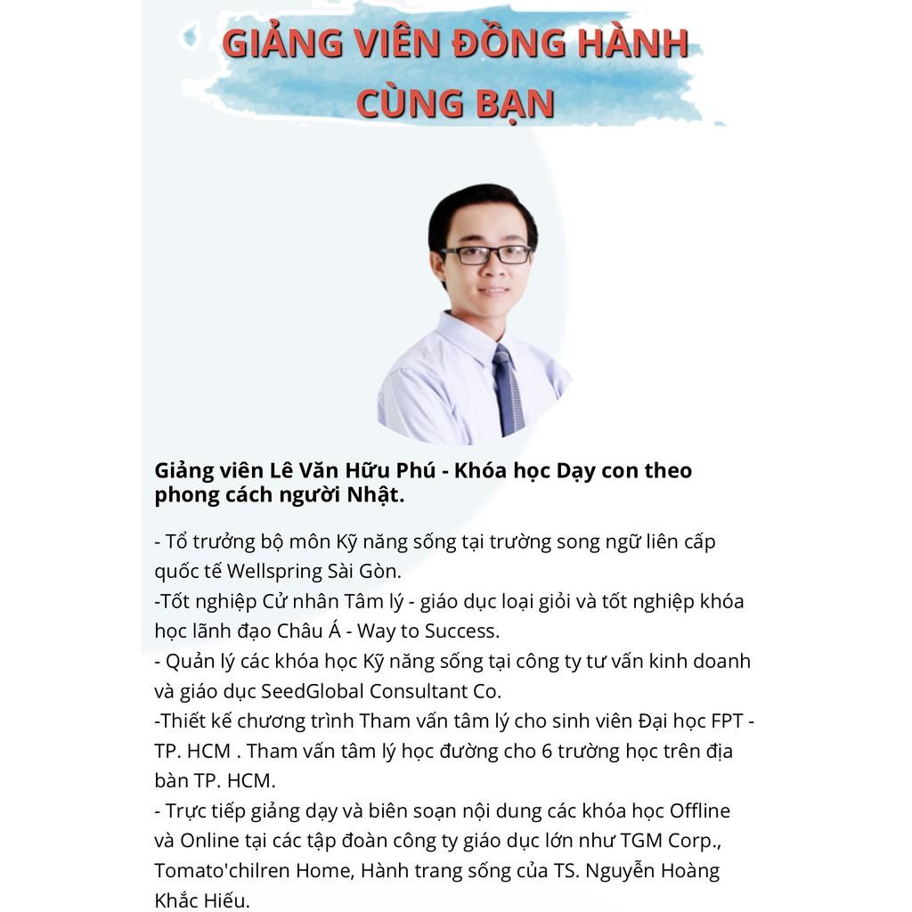 TRỌN BỘ 3 khóa học Online BÍ QUYẾT DẠY CON THÀNH TÀI CỦA NGƯỜI NHẬT [UNICA.VN