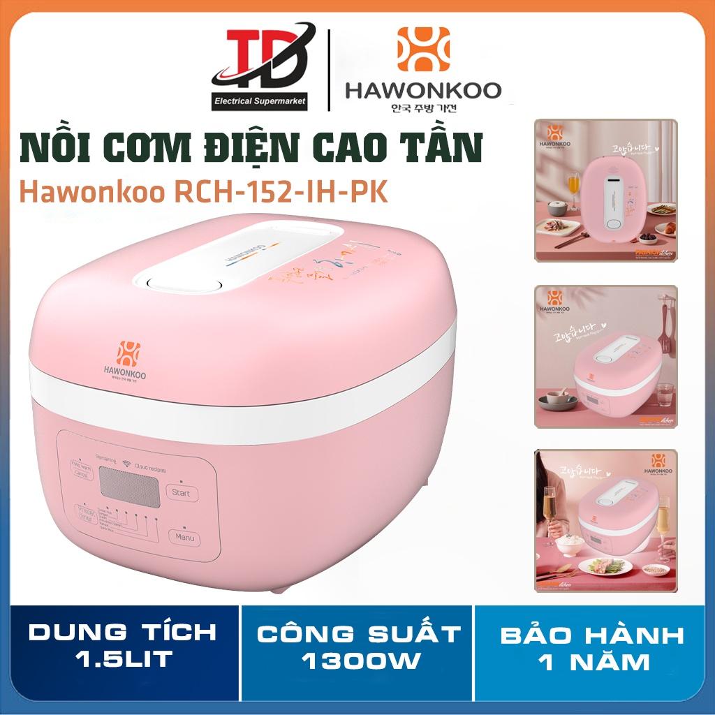 Nồi Cơm Điện Cao Tần Hawonkoo RCH-152, 1300W-1.5Lit, 7 Chế Độ Nấu, Hàng Chính Hãng