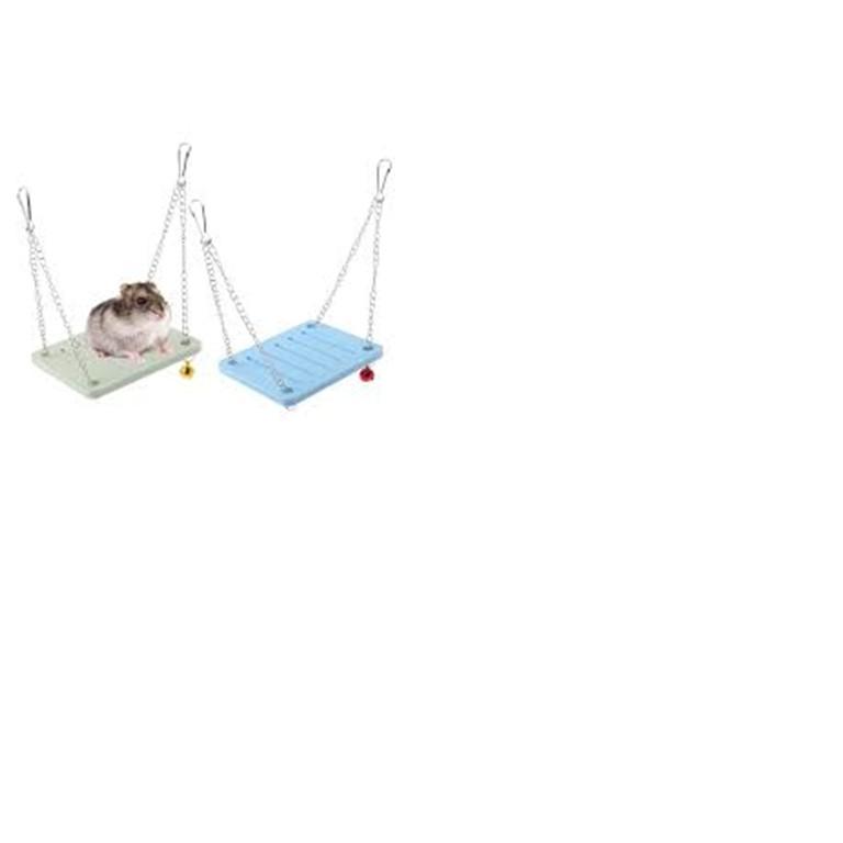 Xích đu gỗ cho hamster , sóc , vẹt ...