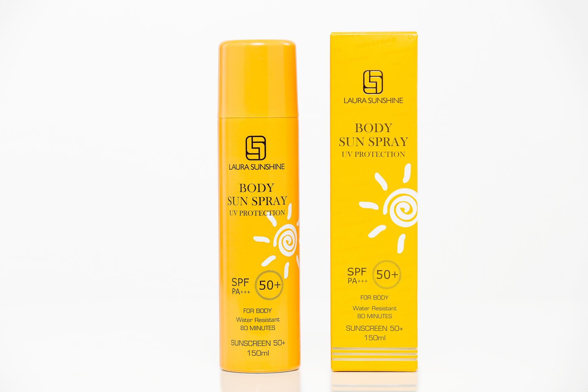 XỊT CHỐNG NẮNG TOÀN THÂN LAURA SUNSHINE BODY SUN SPRAY SPF50+ PA+++ 150ml