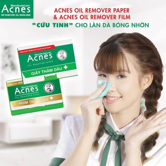 Combo 5 Hộp Giấy Thấm Dầu Acnes