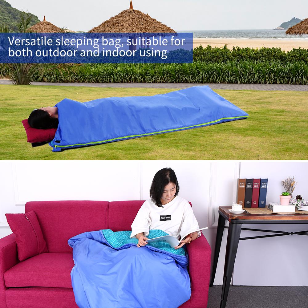 Túi ngủ nhẹ di động chống ẩm cho việc cắm trại dã ngoại