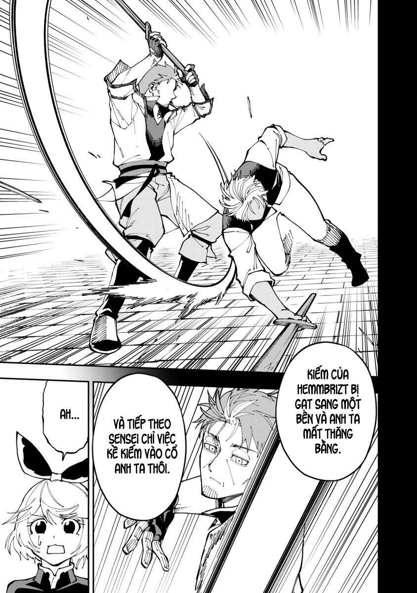 ông chú làng quê trở thành thánh kiếm - dủ chỉ là một thầy giáo kiếm thuật ở quê nhưng đám đệ tử vẫn không buông tha chapter 3 17