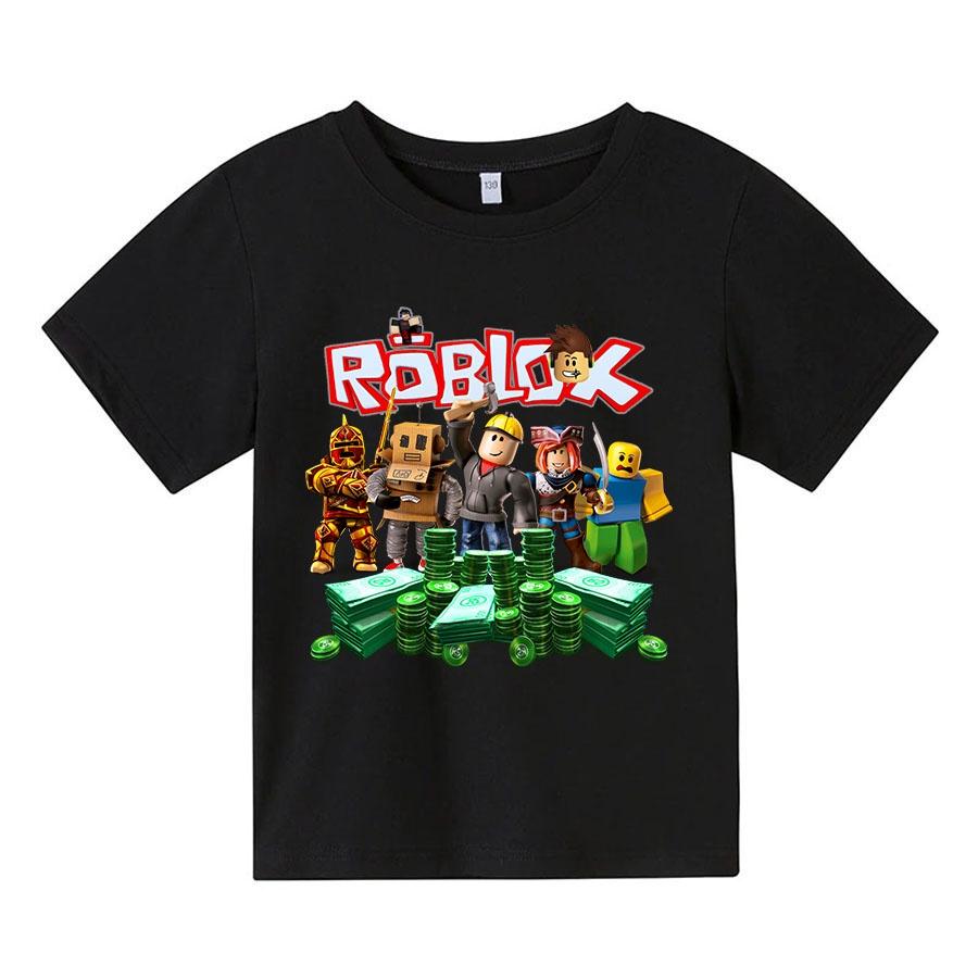 Áo thun cho bé, Áo thun trẻ em ROBLOX3, 4 màu, có size người lớn, Anam Store