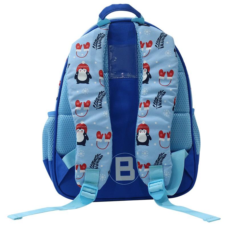 Balo mẫu giáo B.Bag Buddy-Penguin Xanh dành cho bé 3-5 tuổi,trẻ mẫu giáo,đáng yêu,dễ thương B-12-101