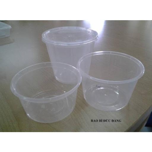 Hộp nhựa tròn Microwave 350ml