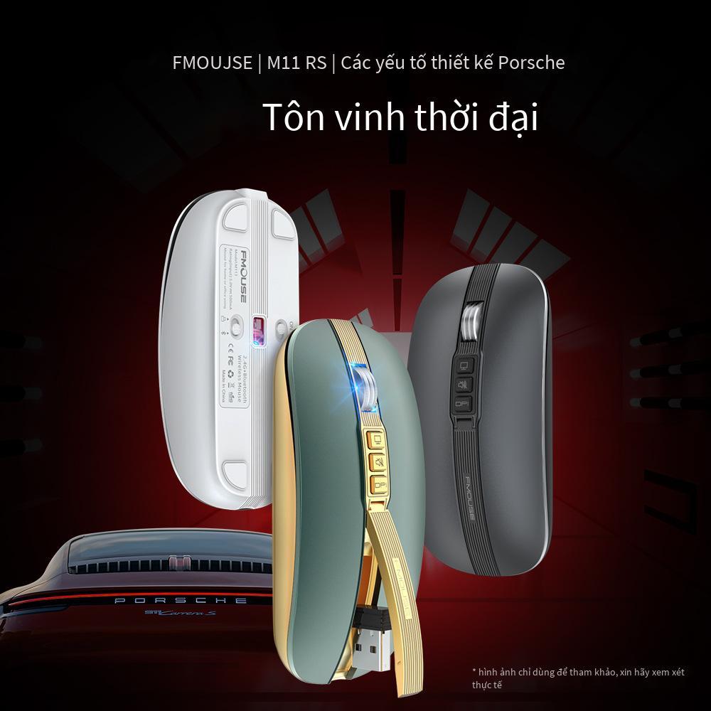 Giao hàng nhanh Tigercat M113 Chuột không dây Bluetooth hai chế độ sạc tắt tiếng kép chuột siêu mỏng notebook văn phòng