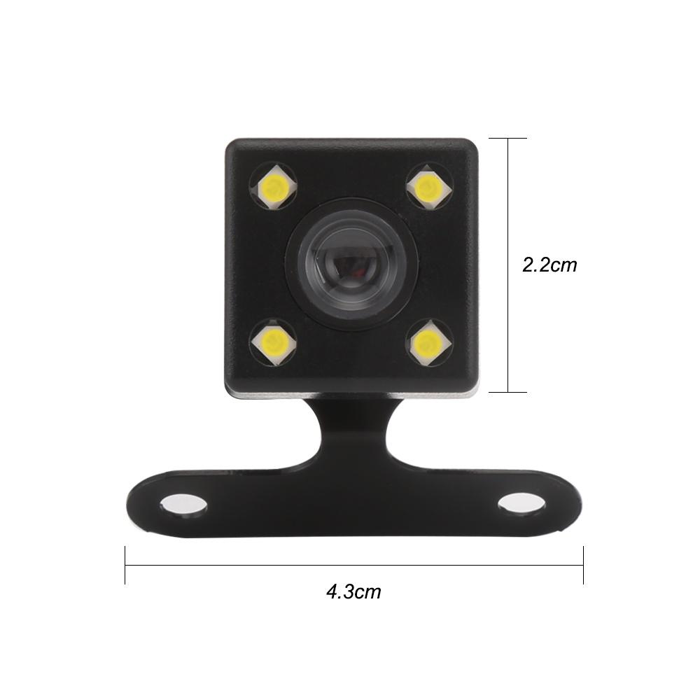 Camera Chiếu Hậu 4 Bóng Led HD 2.5mm Cho Xe Hơi