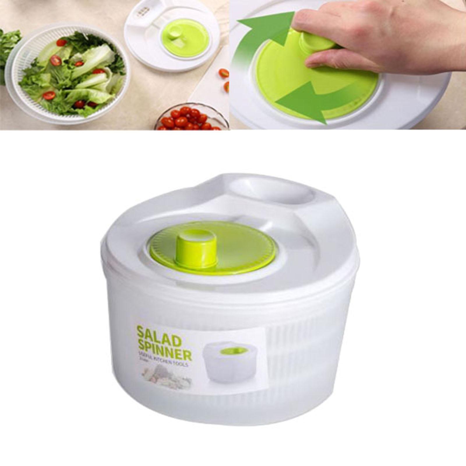 Large Salad 3L Vegetable or Lettuce Dryer Keeper Crisper