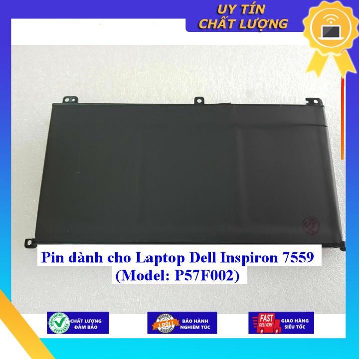 Pin dùng cho Laptop Dell Inspiron 7559  Model: P57F002 - Hàng Nhập Khẩu New Seal