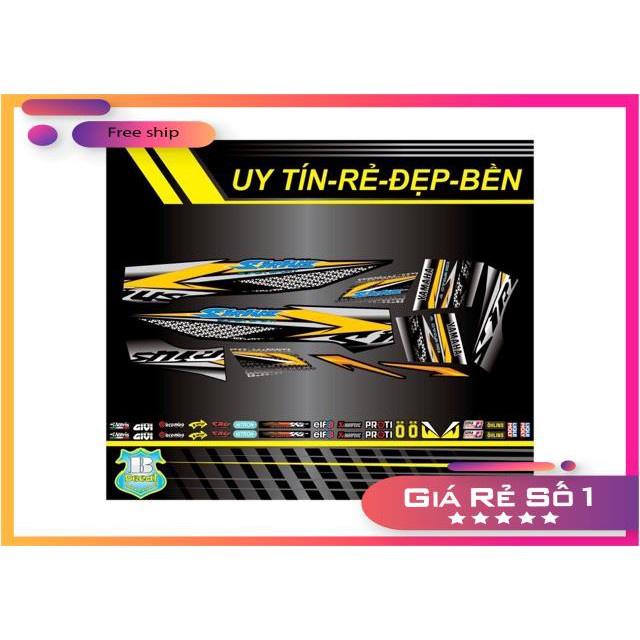 Tem rời Sirius V10 nhận đổi màu tem theo yêu cầu bảo hành màu sắc vĩnh viễn