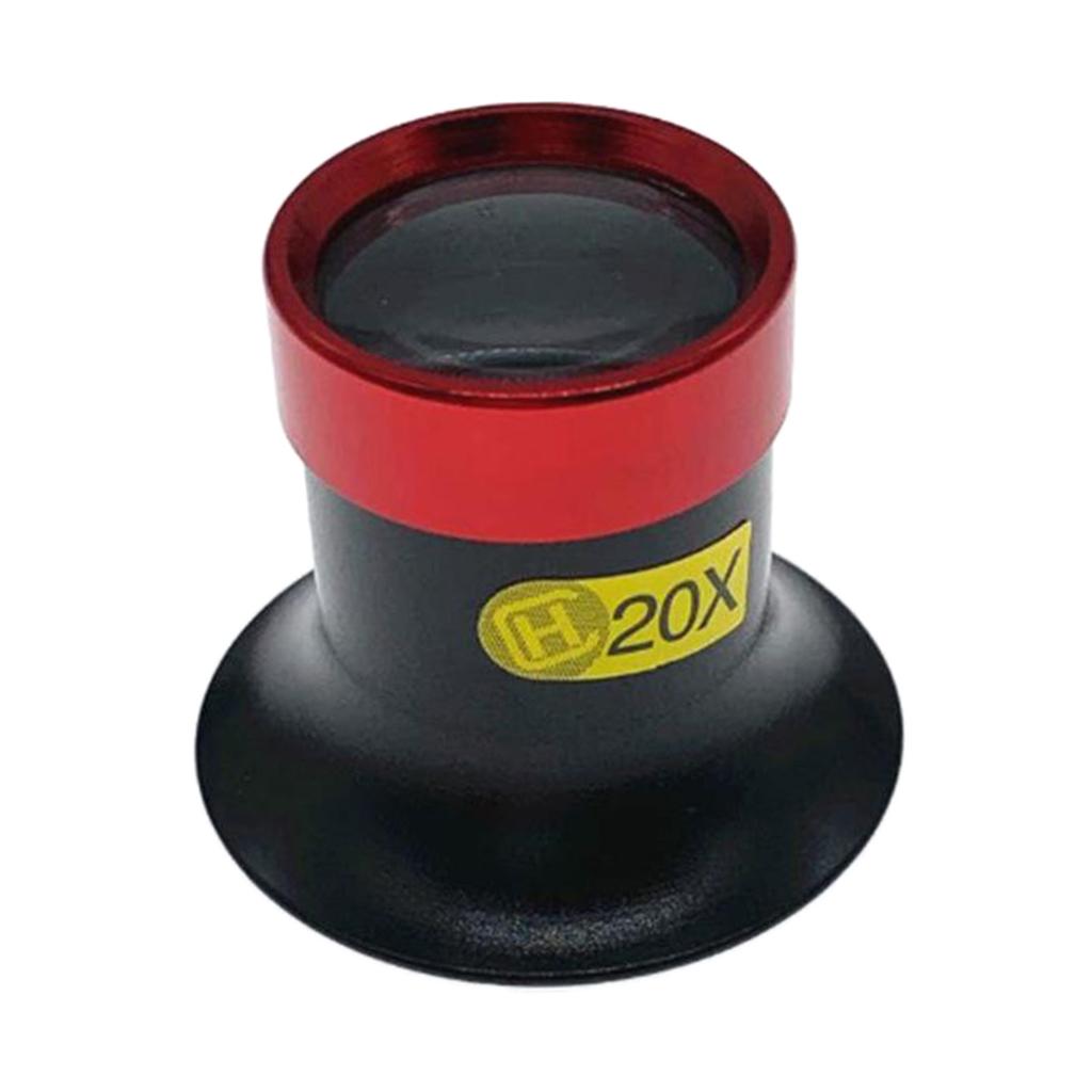 Monocular Magnifying Glass Loupe Lens Magnifier Jewelry Repair Tool 10X