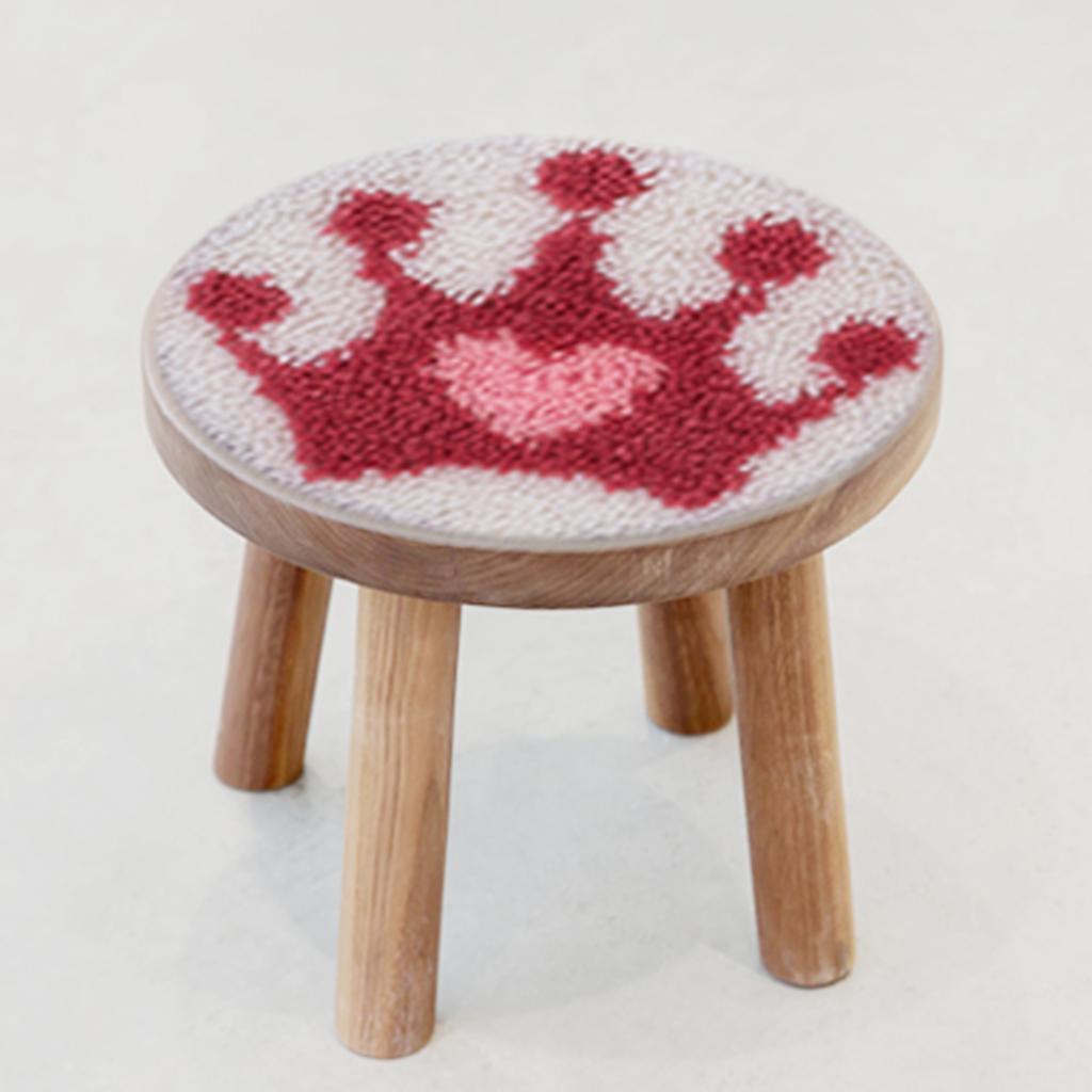 DIY Carpet Embroidery, Handmade Latch hook kit Diy Rug Making Kit 27 x