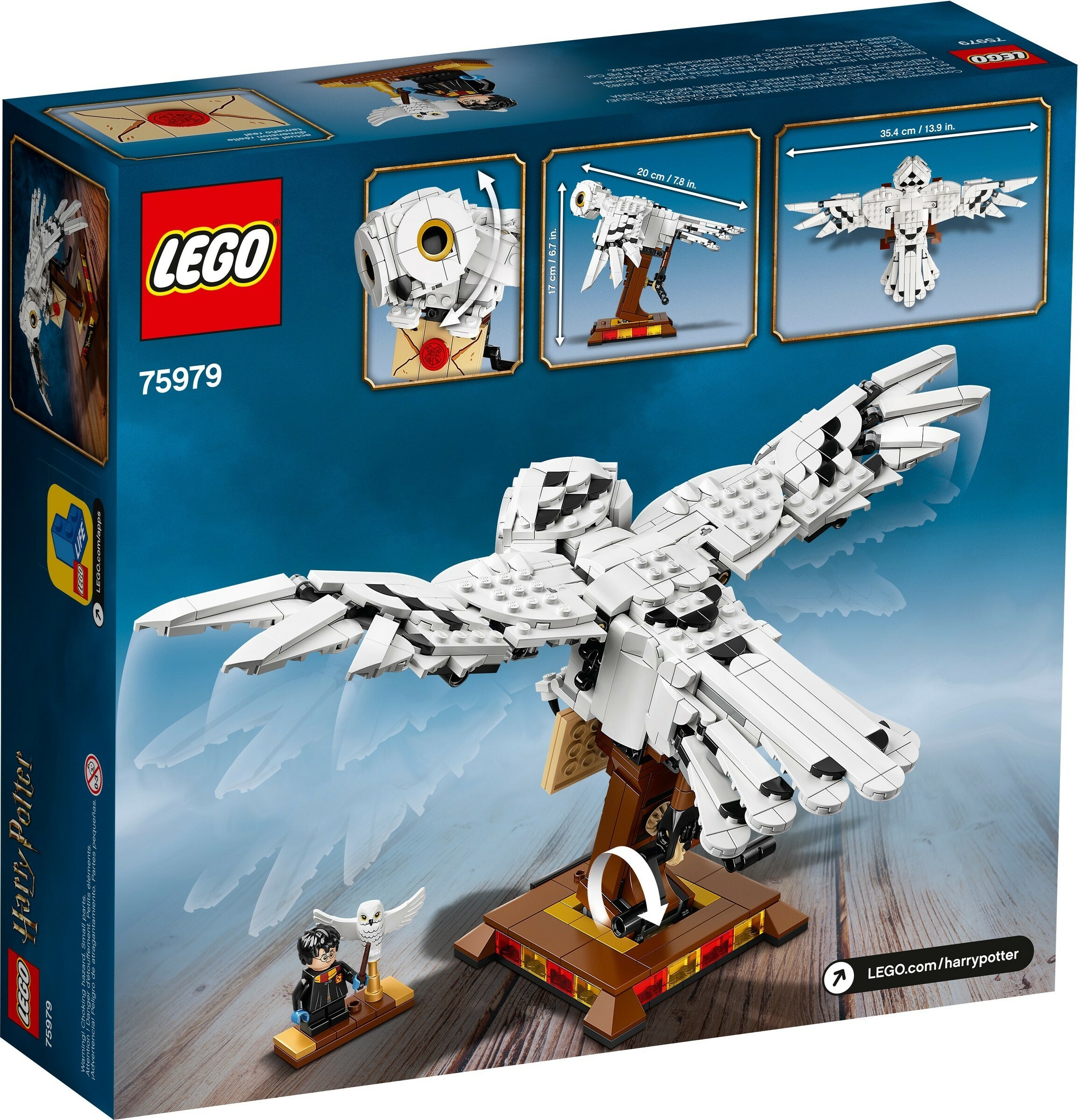 LEGO Harry Potter - Hedwig 75979 (630 chi tiết)