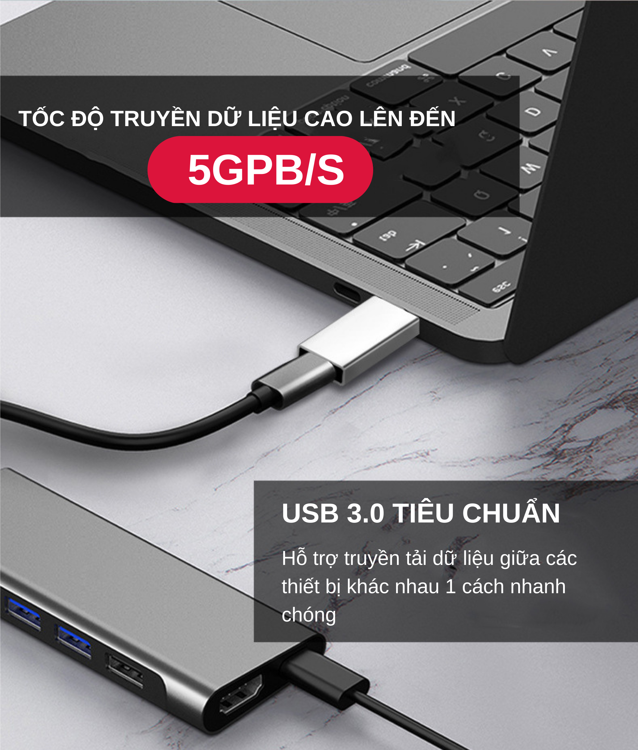 Đầu Chuyển Đổi USB 3.0 Sang USB Type C - Hàng Chính Hãng Tamayoko