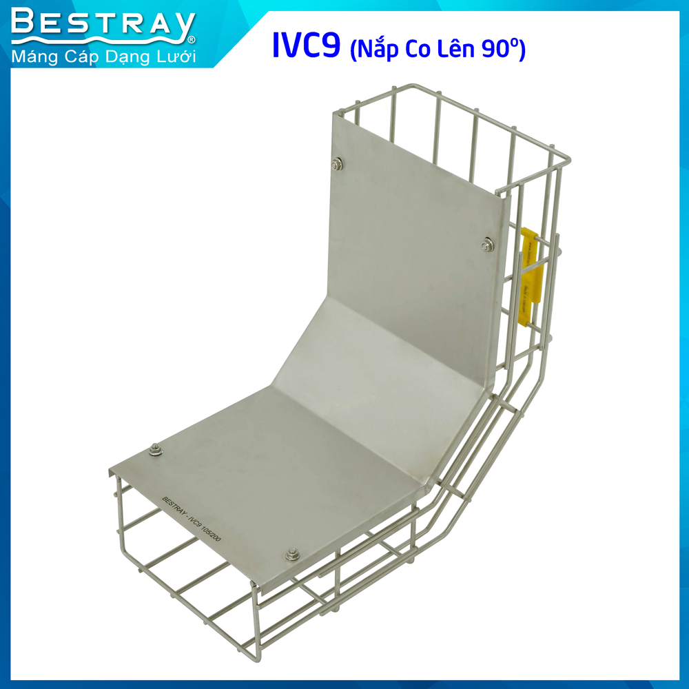 Nắp Co Lên 90 Độ | Máng Lưới Bestray| Mã SP IVC9