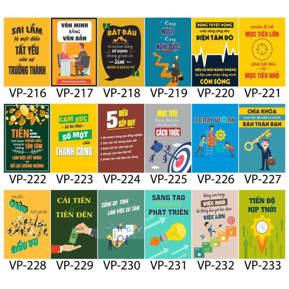 Hơn 1000 mẫu tranh văn phòng treo tường tạo động lực, tranh slogan giá rẻ chỉ 39k