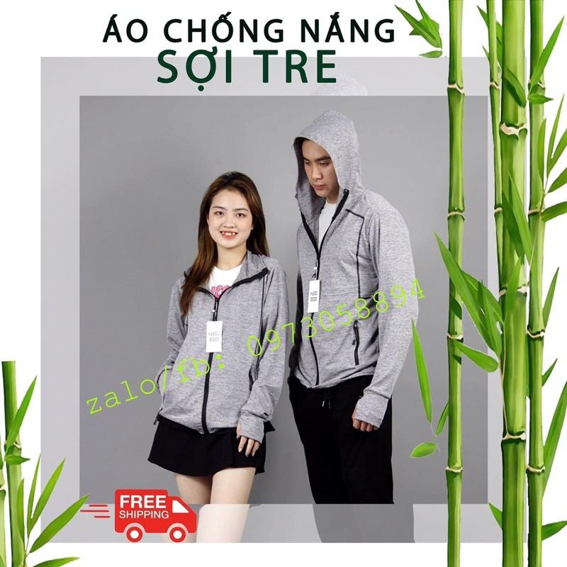 ÁO CHỐNG NẮNG SỢI TRE- CHỐNG TIA UV