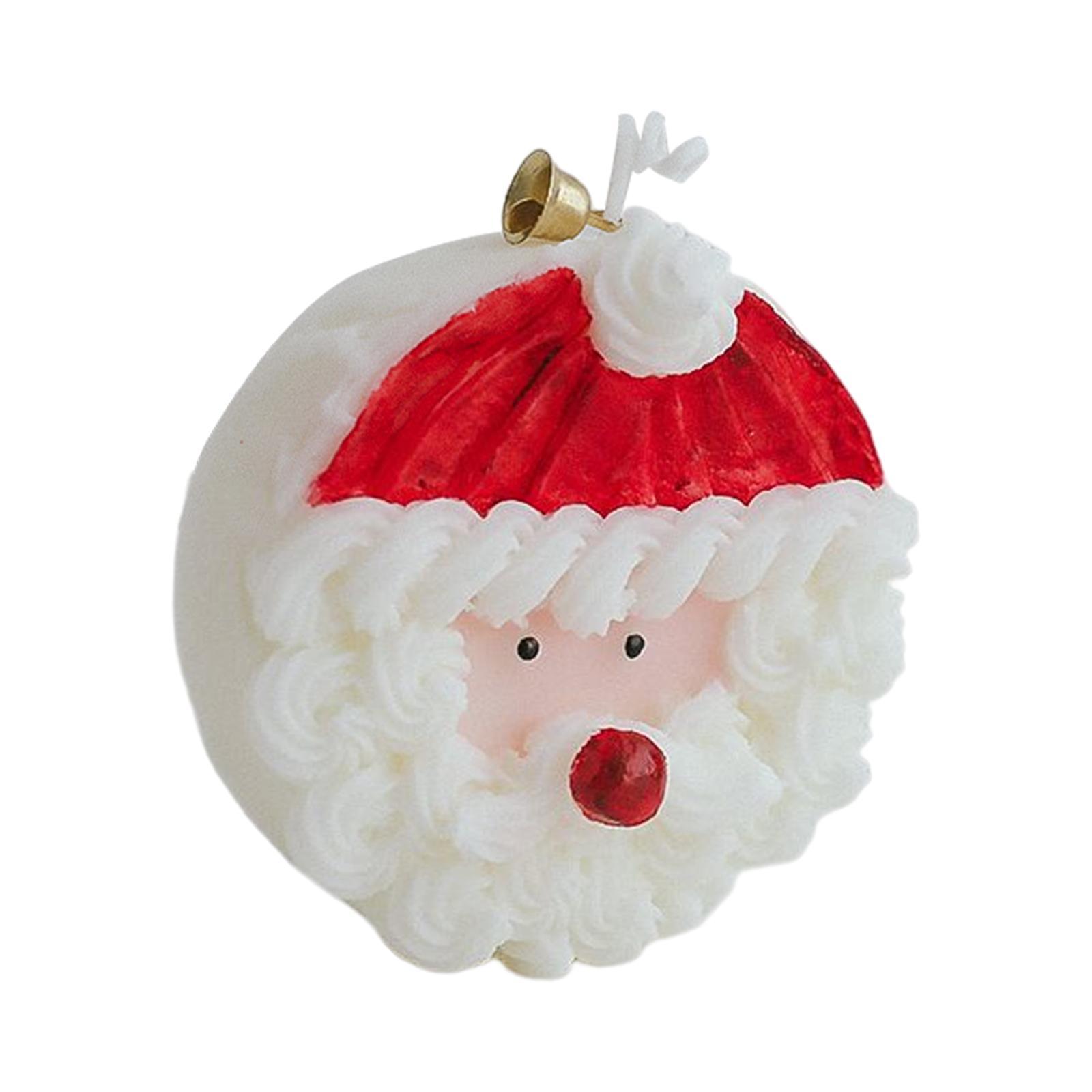 Santa Claus Scented Candles Tealight Candles for Decoration Office Gift
