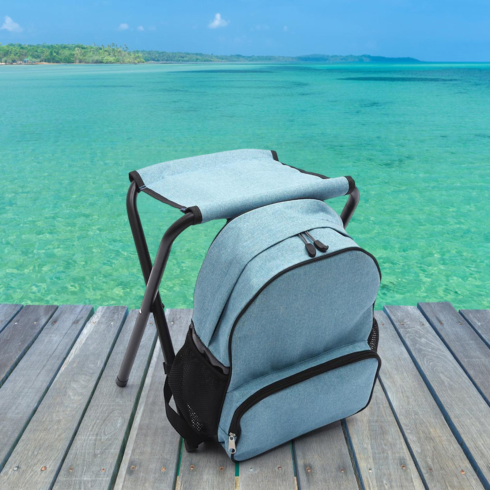 Fishing Seat Chair Portable Folding Stool with Bag for Fishing Hiking