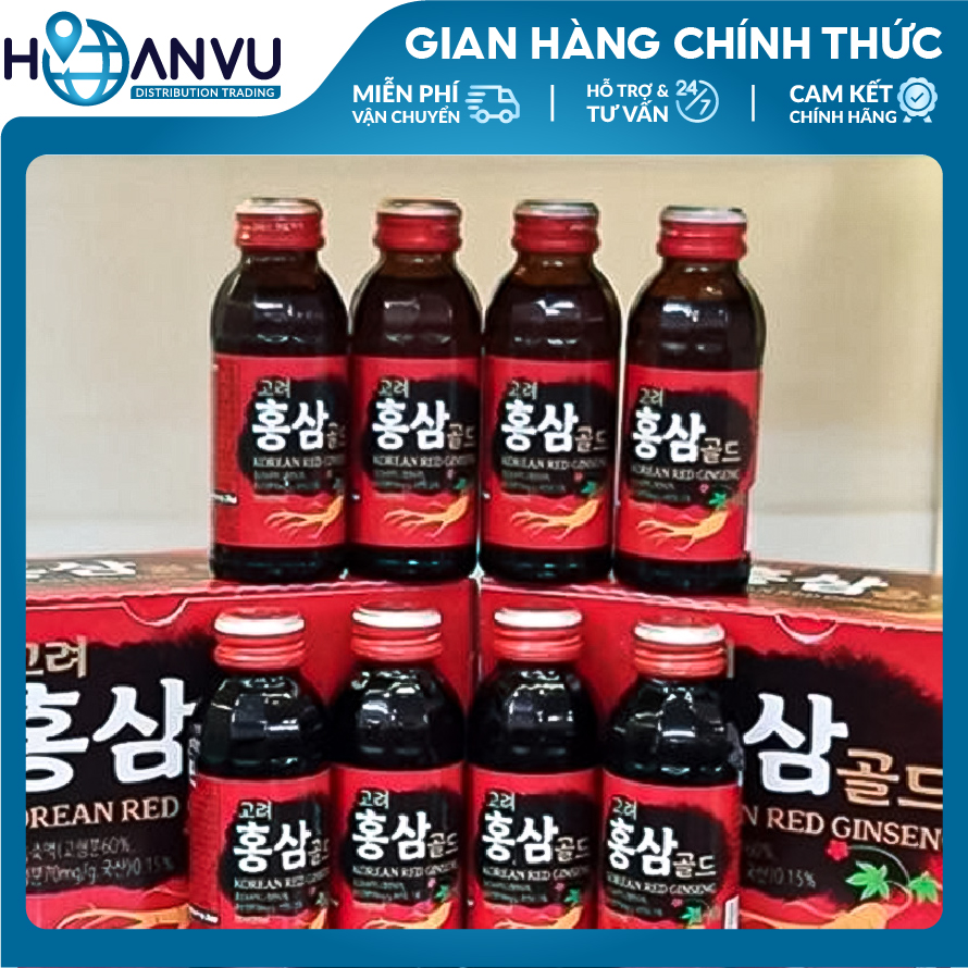 Nước Hồng Sâm Korean Red Ginseng Gold 11/2024