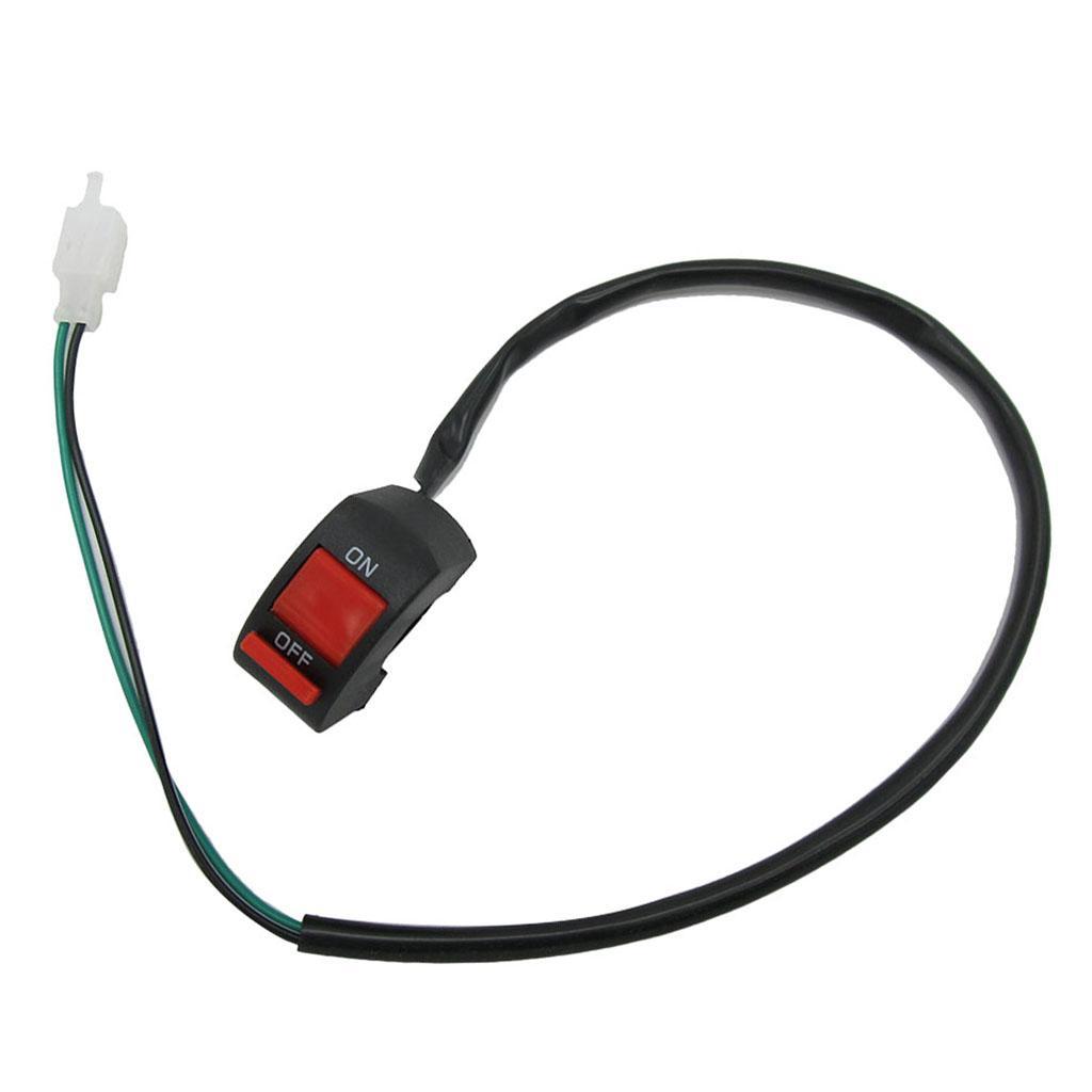 2pcs Kill Switch For Scooter ATV Dirt For 50cc Motorcycle