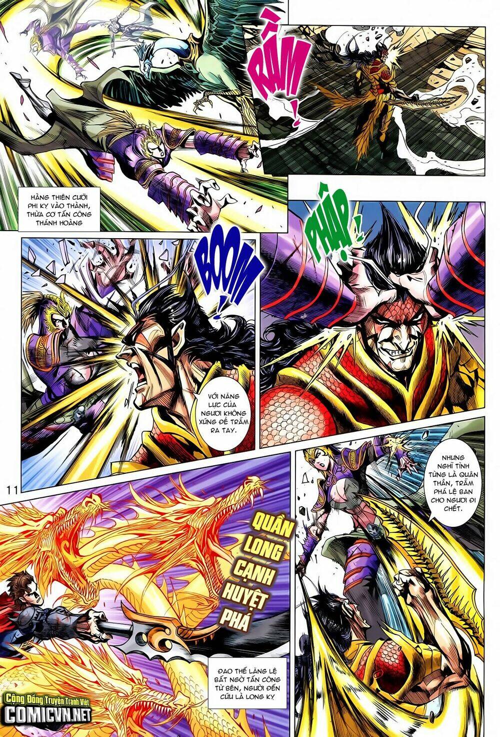 thần binh vấn thiên chapter 31 9