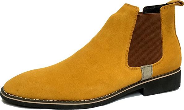 Giày Chelsea Boot Nam G34 - Vàng