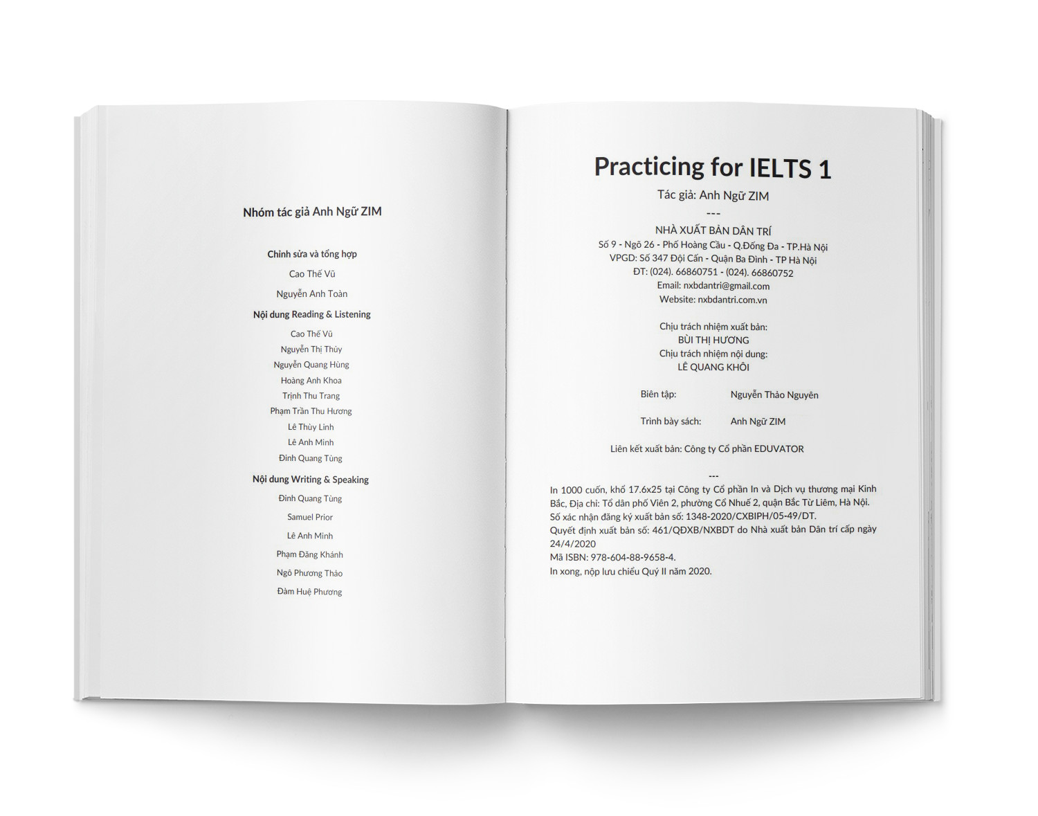 Practicing for IELTS Vol 1: Tuyển tập đề thi IELTS kèm lời giải chi tiết