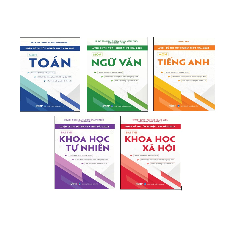 Sách - Combo Luyện Đề Thi Tốt Nghiệp THPT Năm 2022