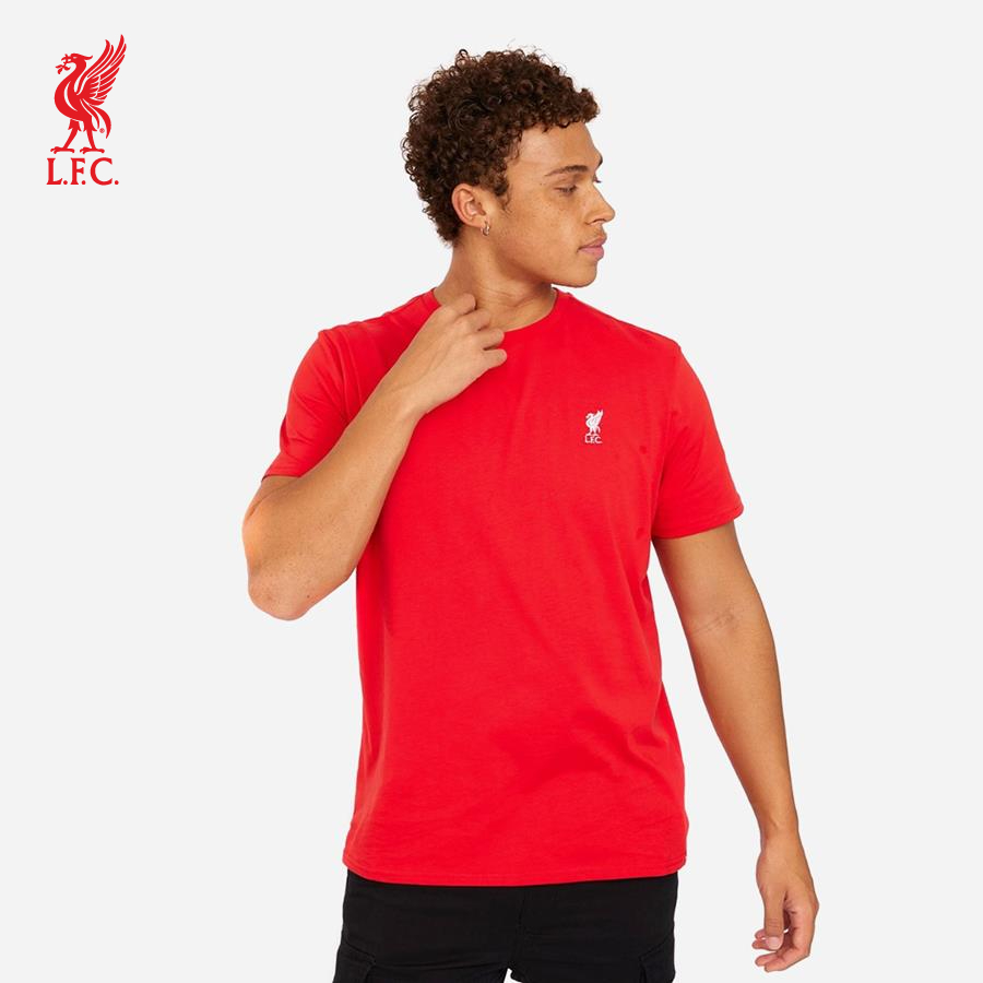 Áo thun tay ngắn thể thao nam Lfc Liverbird Emb - A21TR67